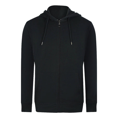 Cavalli Class Txt68C Cf050 05051 Black Hoodie Zip Sweatshirt Mens
